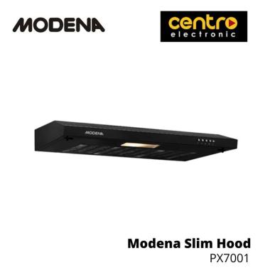 MODENA SLIM HOOD PENGHISAP ASAP DAPUR PX7001 hitam