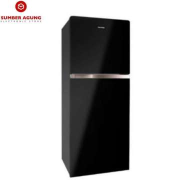 Polytron Kulkas 2 Pintu Belleza Jumbo PRW 29 MNX/MNR Hitam