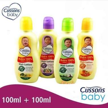 Cussons Baby Hair Lotion 100+100ml Hijau