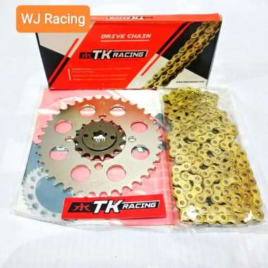Gear Set TK Racing Rx King Jupiter Mx 415 HSL Gold 415 14 33 130 HSL