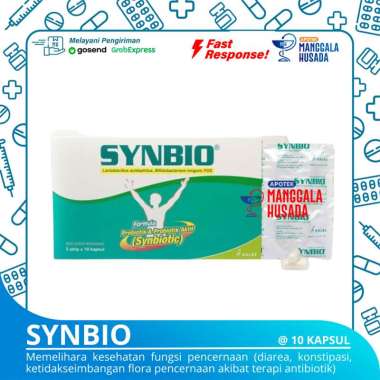 SYNBIO SUPLEMEN PROBIOTIK PREBIOTIK @ 10 KAPSUL