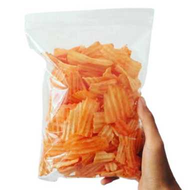 Chuba Keripik Singkong Balado - Kripik Singkong Pedas (Snack Kiloan Pedes)