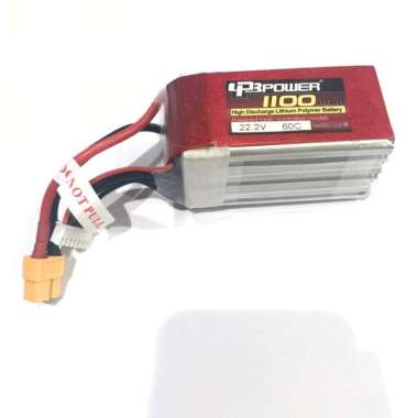 Lipo 6S 6Sel LPB 1100mah 6S 60C Lipo Baterai Battery