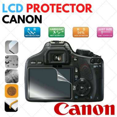 Anti gores LCD Film screen guard cover Kamera DSLR Canon 77D 60D 70D 80D 90D 700D 750D 8000D 9000D 3000D isi 2pcs