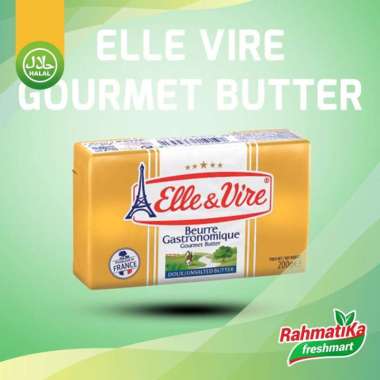 Elle & Vire Doux/Unsalted Butter 200 gr