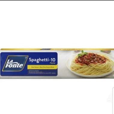 la fonte pasta spageti-10 225 gr-spageti pasta instan