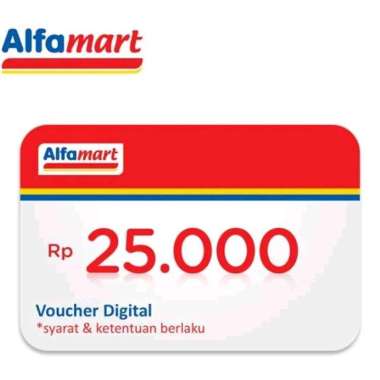 Voucher Alfamart 25000