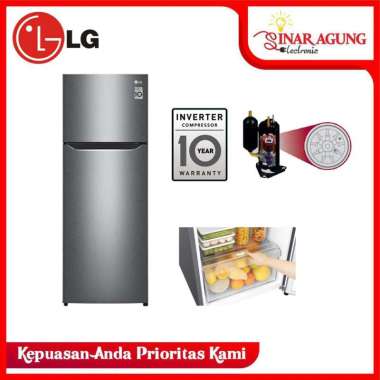 lg gnb195sqmt smart inverter kulkas