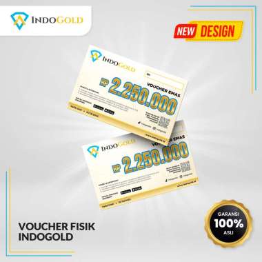 Voucher Fisik Indogold 2250K