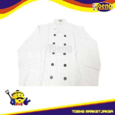 BAJU KOKI LENGAN PANJANG PUTIH