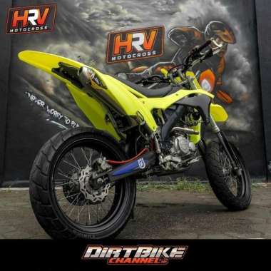 BODY SET KX 250 PNP KLX 150 BF FLUO / STABILO BODY TRAIL Putih