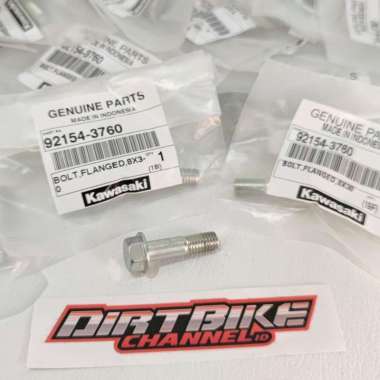 Baut Gir Gear Belakang KLX 150 Dtracker 150 ORIGINAL KAWASAKI BUTTON