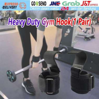 Wrist Support Hook Wristband Dengan Hook Gym Grip Strap Wrist Support