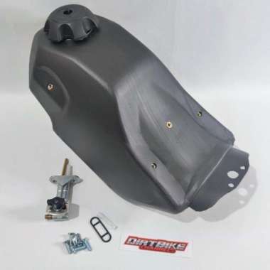 Tangki KLX BF 150 DTRACKER NEW 150 Tangki Plastik KLX BF 150 Deltabox Hitam