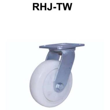 Roda Troly / Troli / Trolly Nylon Nilon 8 Inch Heavy Duty Hidup ( Swivel ) RHJ Indonesia