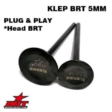 Klep BRT KLX CRF TIGER HEAD BRT 31 25 34 29 36 31 Batang 5 mm 31/25 TIGER