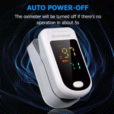 Promo Oximeter / Fingertip Puls Oximeter Mx3L Free Batere Aaa X 2