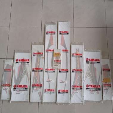Stiker Striping Graphic Yamaha Scorpio Z Orange Original