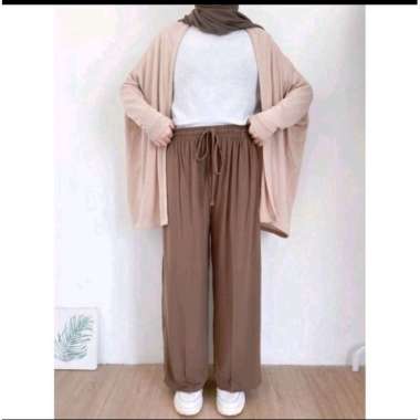 celana kulot crinkle airflow termurah kulot crinkle airflow sage