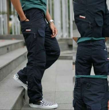 Celana Taktikal Premium Pria Blackhawk Original Imbe XL Navy