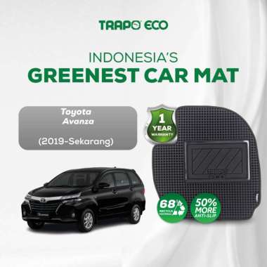 Trapo Karpet Mobil Eco Toyota Avanza Veloz (2019-Sekarang)Fullset Black