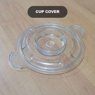 Meat Grinder 2L Chopper Blender Penggiling Daging Stainless Cup 2 Liter Cup Cover