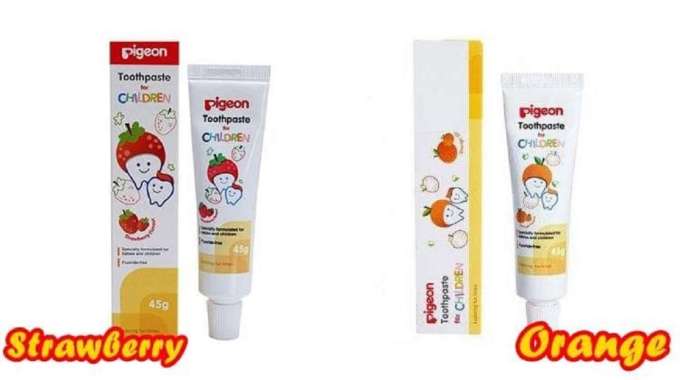 PIGEON CHILDREN TOOTHPASTE / PASTA GIGI ANAK / ODOL PIGEON Strawberry