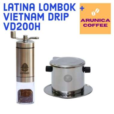 PAKET LATINA VD200H VIETNAM DRIP + LATINA HANDY GRINDER - LORENA