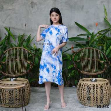 ELLIPSESINC Marsha Dress Tie Dye / Dress Jumbo Tie Dye XL BLUE
