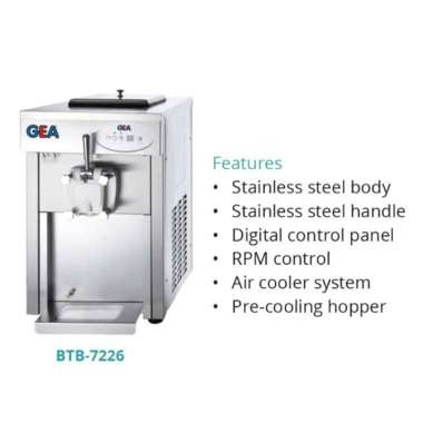 Gea BTB-7226 Yoghurt Ice Cream Machine Mesin Es Krim Yoghurt Original
