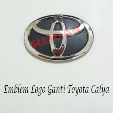 Emblem Logo Toyota Calya Model Ganti
