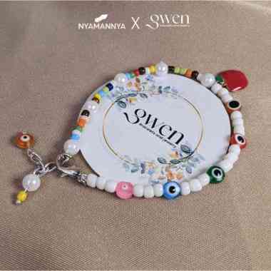 Nyamannya x Gwen - Gelang Manik Manik Eye Evil Horna Series Limited