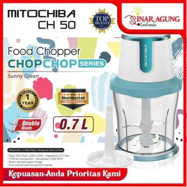 BLENDER MITOCHIBA FOOD CHOPPER CH50 CHOPCHOP SERIES 100% ORI SUNNY GREEN