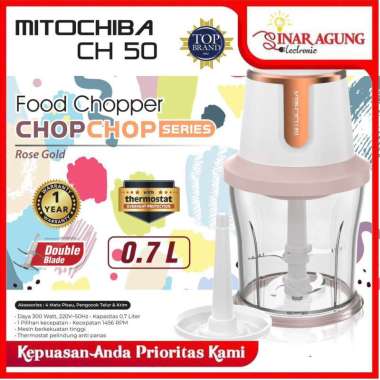 BLENDER MITOCHIBA FOOD CHOPPER CH50 CHOPCHOP SERIES 100% ORI ROSE GOLD