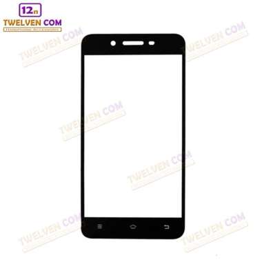 zenBlade 5D Full Cover Tempered Glass Oppo A37 - Hitam Hitam -