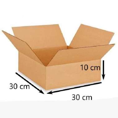 Kardus - Polos - 30 x 30 x 10