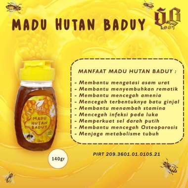 Madu hutan baduy 140 gram dan 300 gram // madu asli 100% original Madu hutan baduy 140g