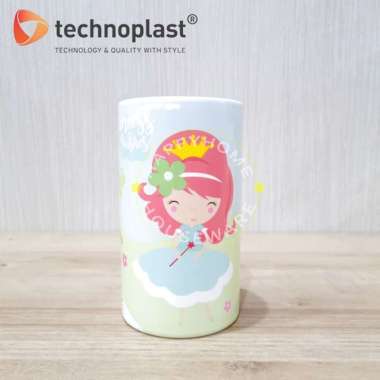 TECHNOPLAST COIN BANK / CELENGAN PLASTIK 100 X 175 MM PRINCESS WISHES PRINCESS 1