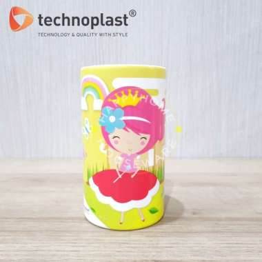 TECHNOPLAST COIN BANK / CELENGAN PLASTIK 100 X 175 MM PRINCESS WISHES PRINCESS 3