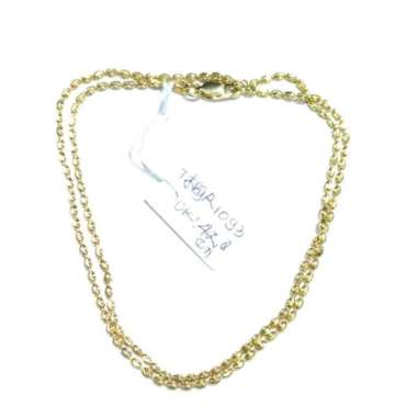 Kalung Rantai Biji Lada Emas Kuning 700