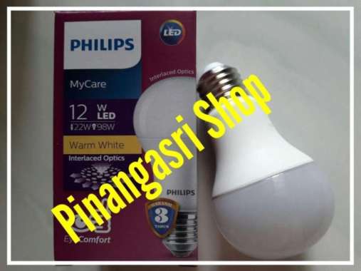 Lampu Led Philips MYCARE 12 w Bulb 12 watt pengganti led 13 W Kuning