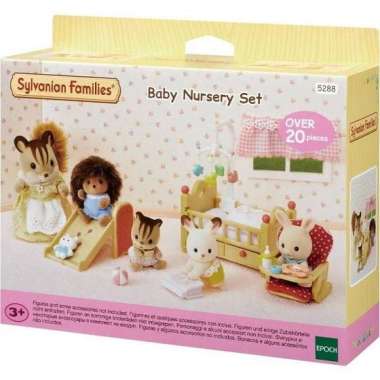 Mainan Koleksi Sylvanian Families Baby Nursery Set