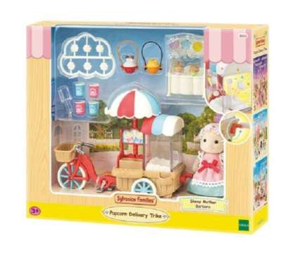 Mainan Koleksi Sylvanian Families Popcorn Delivery Trike