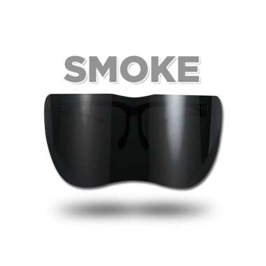Kacamata Safety Google Glass Jumbo Las Apd Smoke