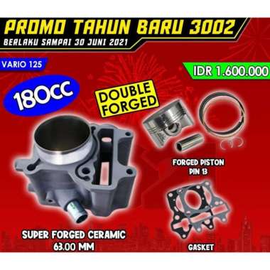Blok Bore Up BRT 63 mm Vario 125 Ceramic