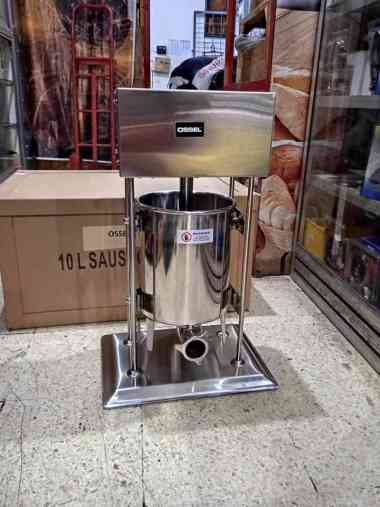 OSSEL Mesin Cetak Sosis Listrik Isi Sosis Listrik 10 Liter GRT-E10L