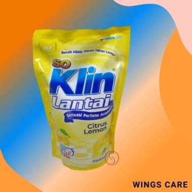 WINGS SO KLIN PEMBERSIH LANTAI PCH 780 ml KUNING