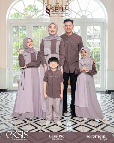 EKSIS 198 BLACK PLUM SEPLY ORIGINAL GAMIS DEWASA MEYRA 133 KASEO 166 GAMIS ANAK 4