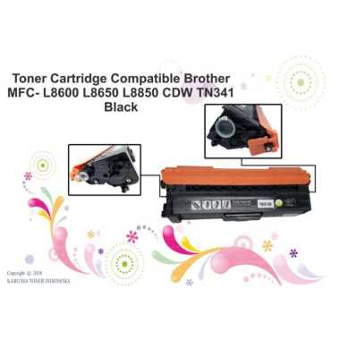 Toner Cartridge Compatible Brother MFC- L8600 L8650 L8850 CDW TN341 BK Hitam
