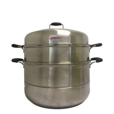 Steamer Double Pot Mx001-32Cm SILVER